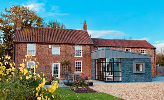 detached house extension in york